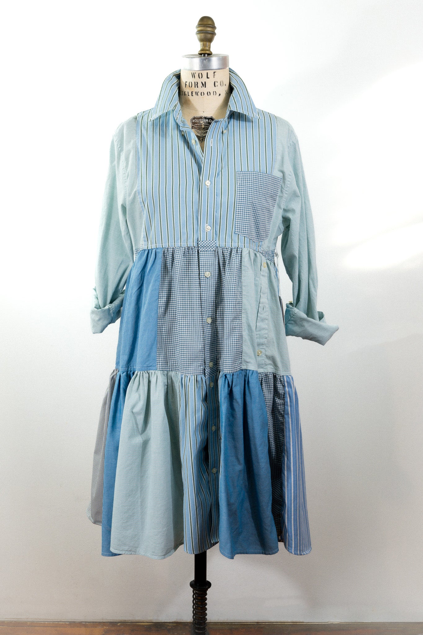 Montclair Reconstructed Shirt Dress #102
