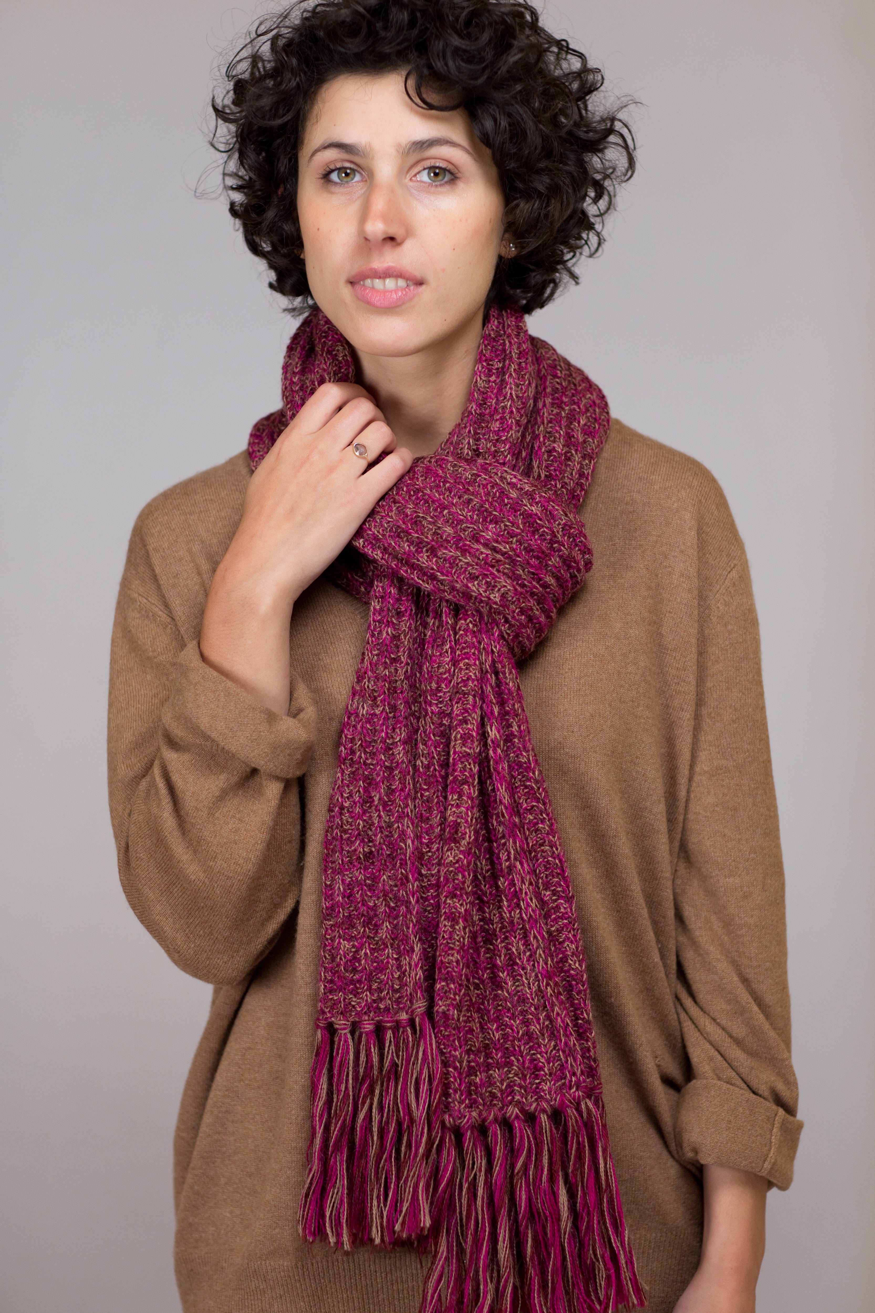English Rib Scarf - Johanna Howard Home