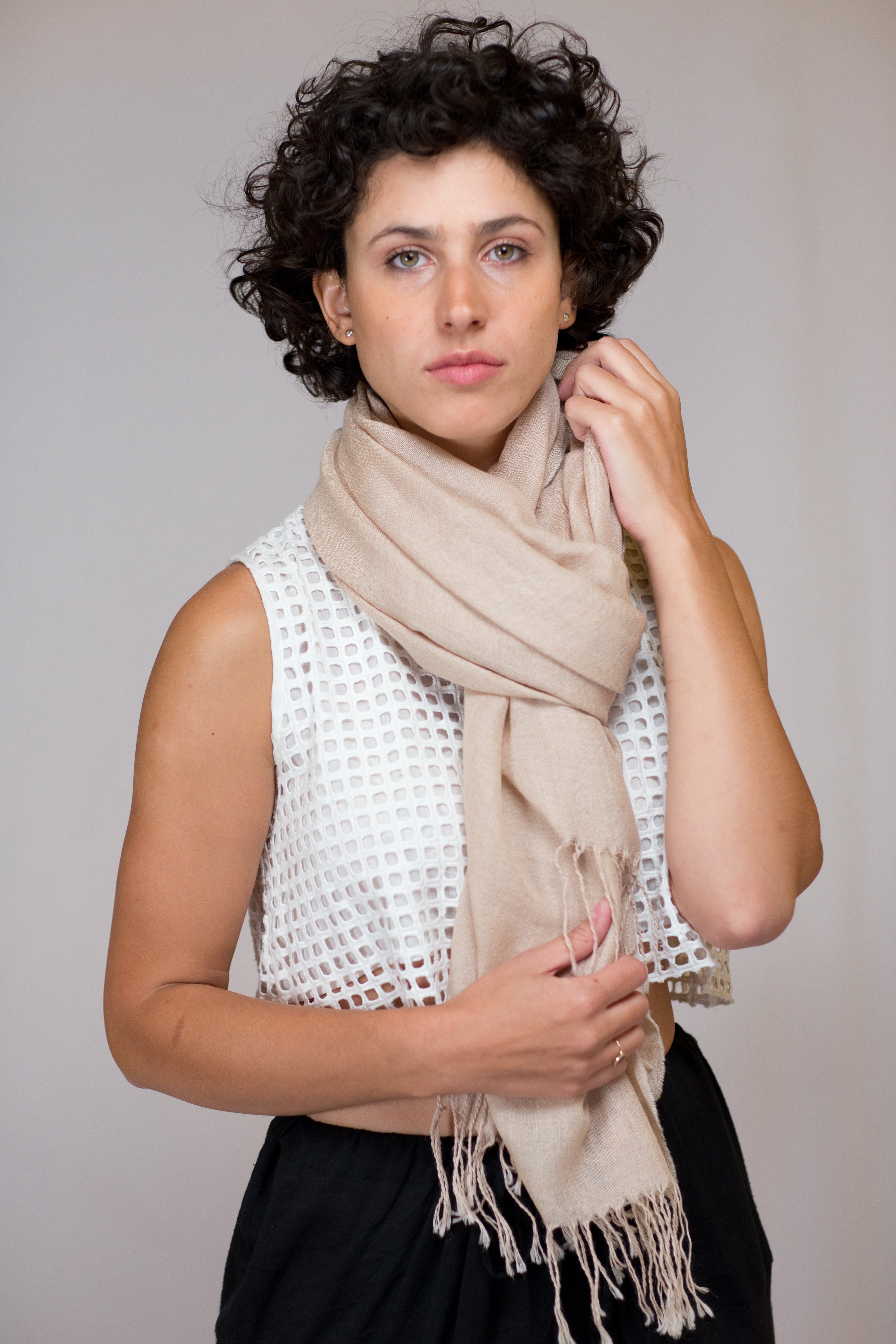 Whisper Weight Scarf - Solid - Johanna Howard Home