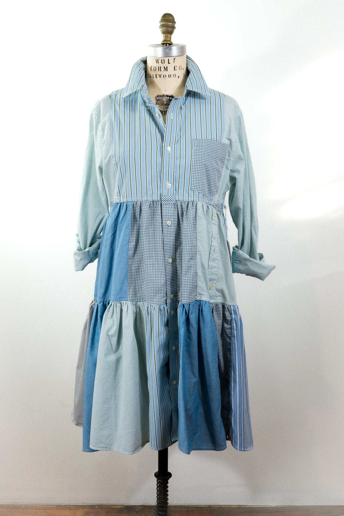 Montclair Reconstructed Shirt Dress #102