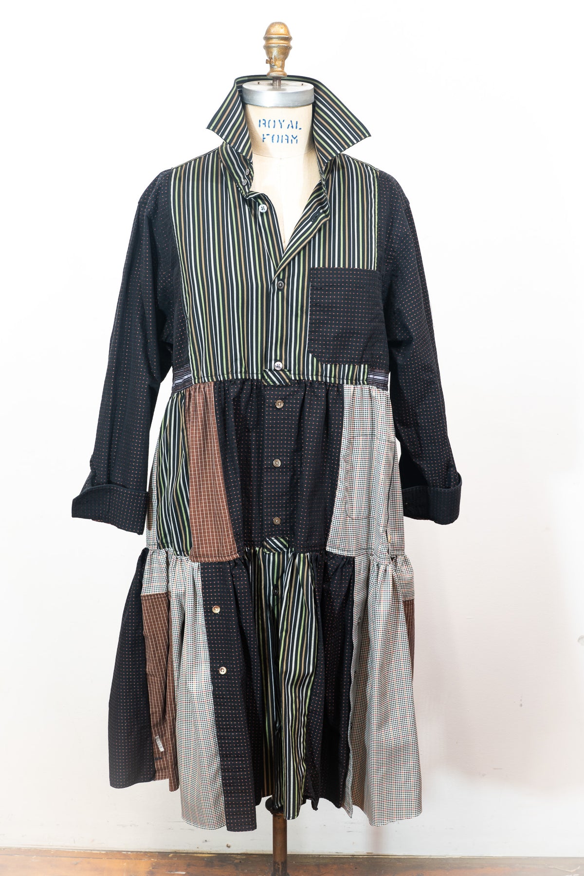 Serkular Shirt Dress #168