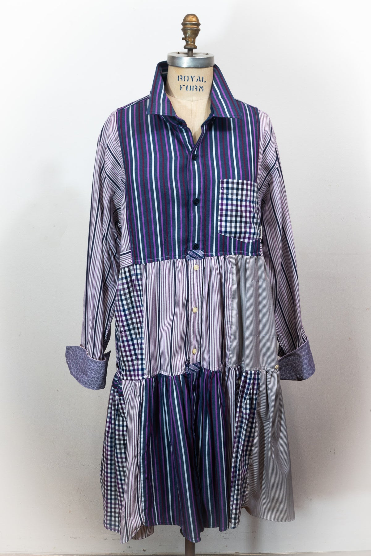 Serkular Shirt Dress #142