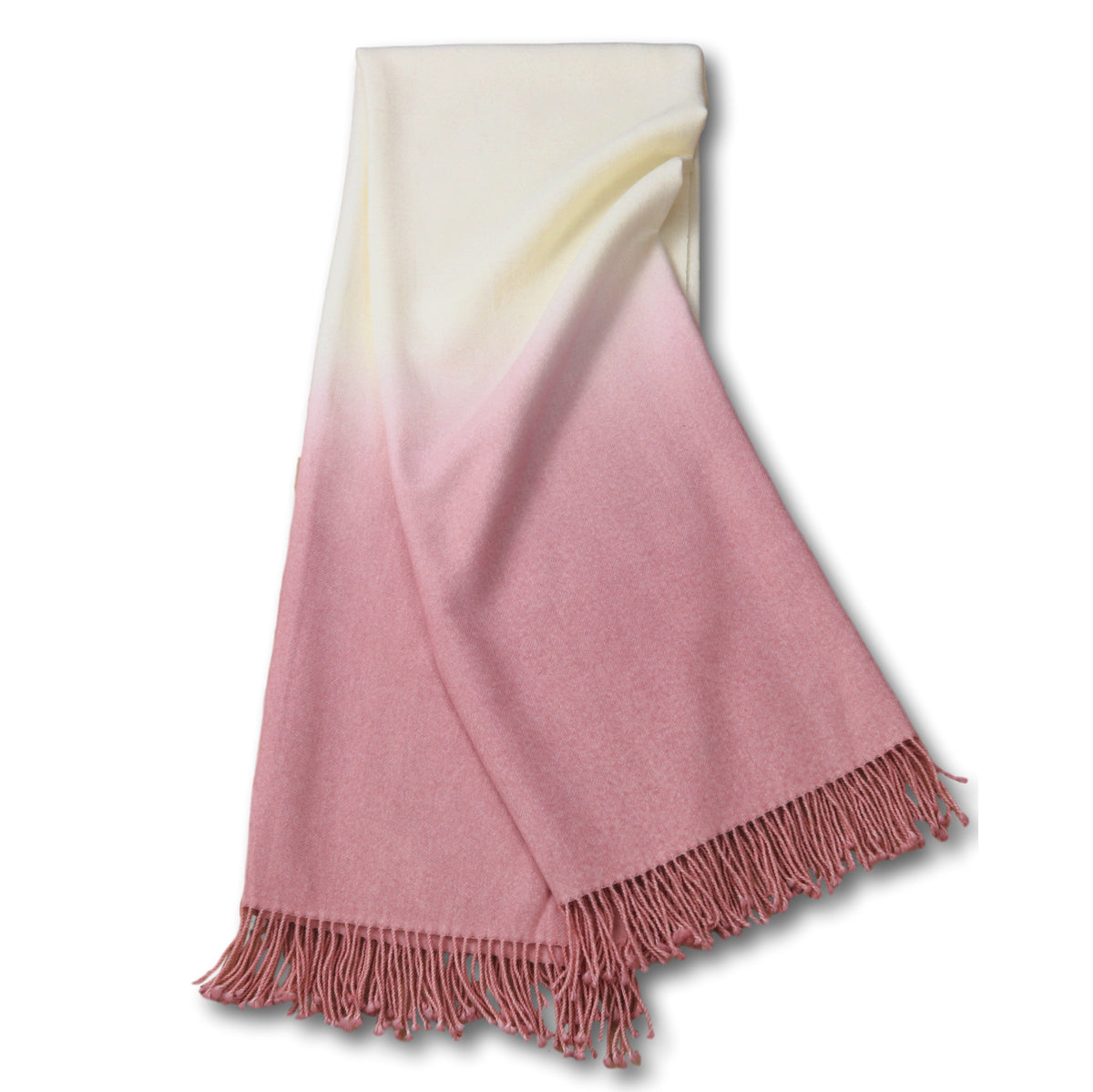 Dip-Dyed Throw